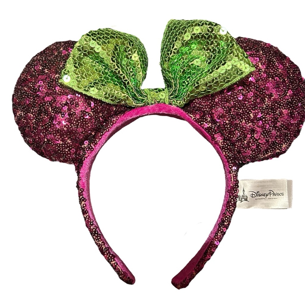 Disney Parks Purple & Green Minnie Ears